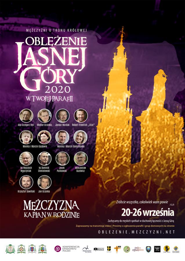 Męskie Oblężenie Jasnej Góry 2020 W Twojej Parafii
